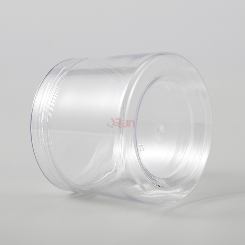 Our cosmetic jars with labels can also be used as a great PET food container for both plastic jam jars and cookie packaging cans.